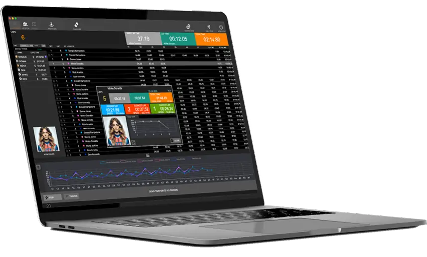 Sports timing system for coaches